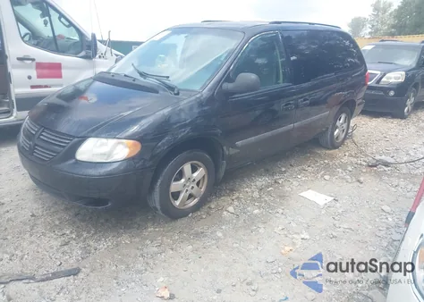 2007 Dodge Grand Caravan Se z USA, uszkodzony, nr VIN 1D4GP24R97B185939